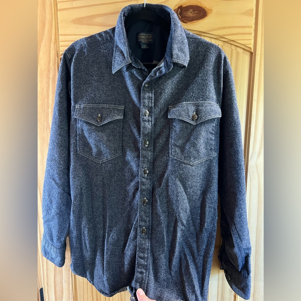 Pendleton Wool Button Up, Cascade, Size, Large, B… - image 1